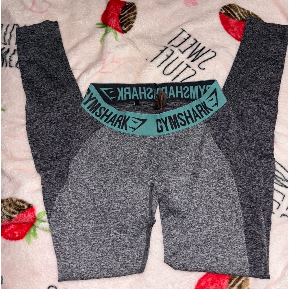 Gymshark flex leggings grey indigo